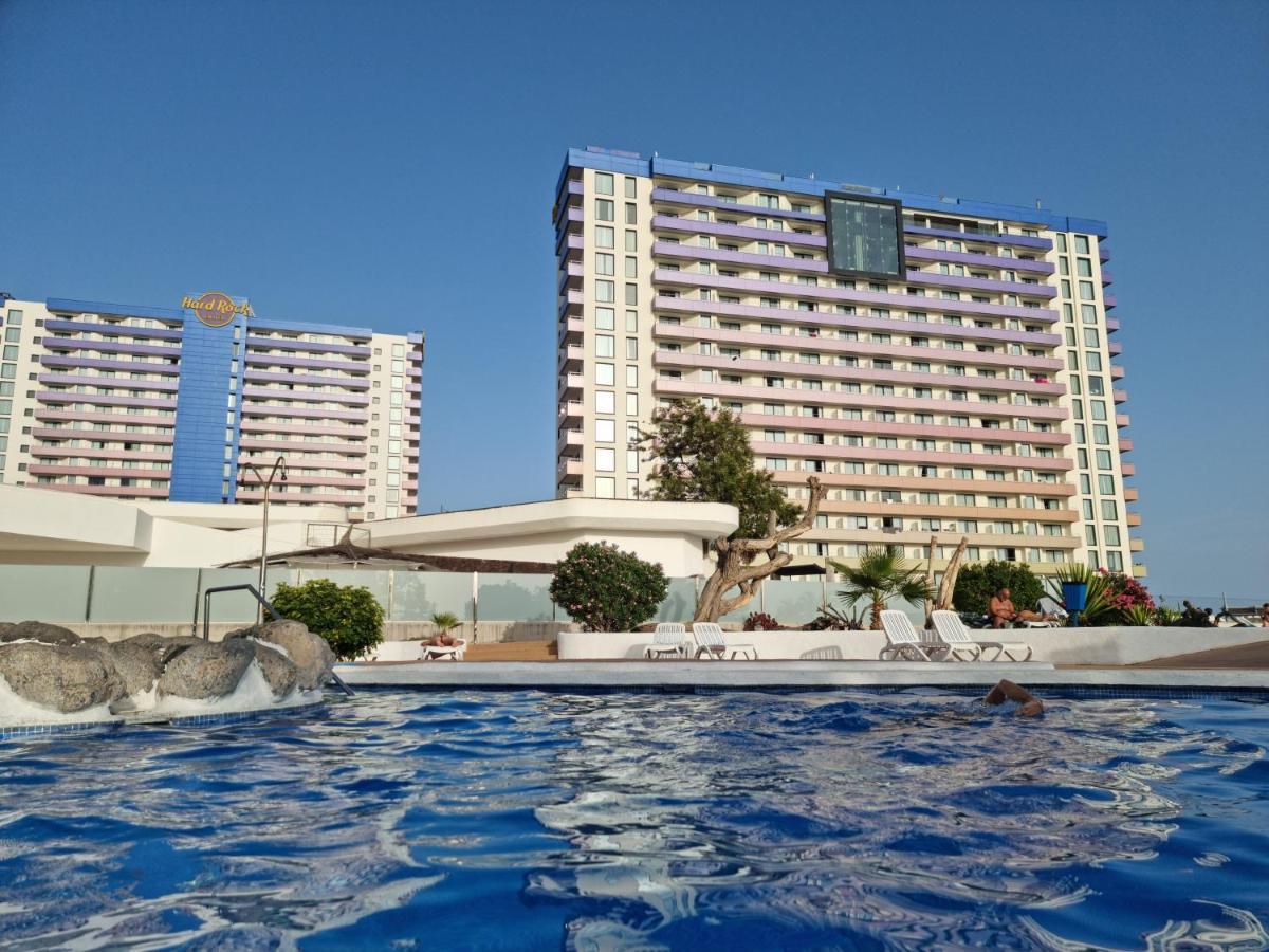 אדחה Stunning Studio With A Sea View And Pool, Paraiso Del Sur 1309 מראה חיצוני תמונה